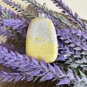 Natural Serpentine Pendant - SKU B